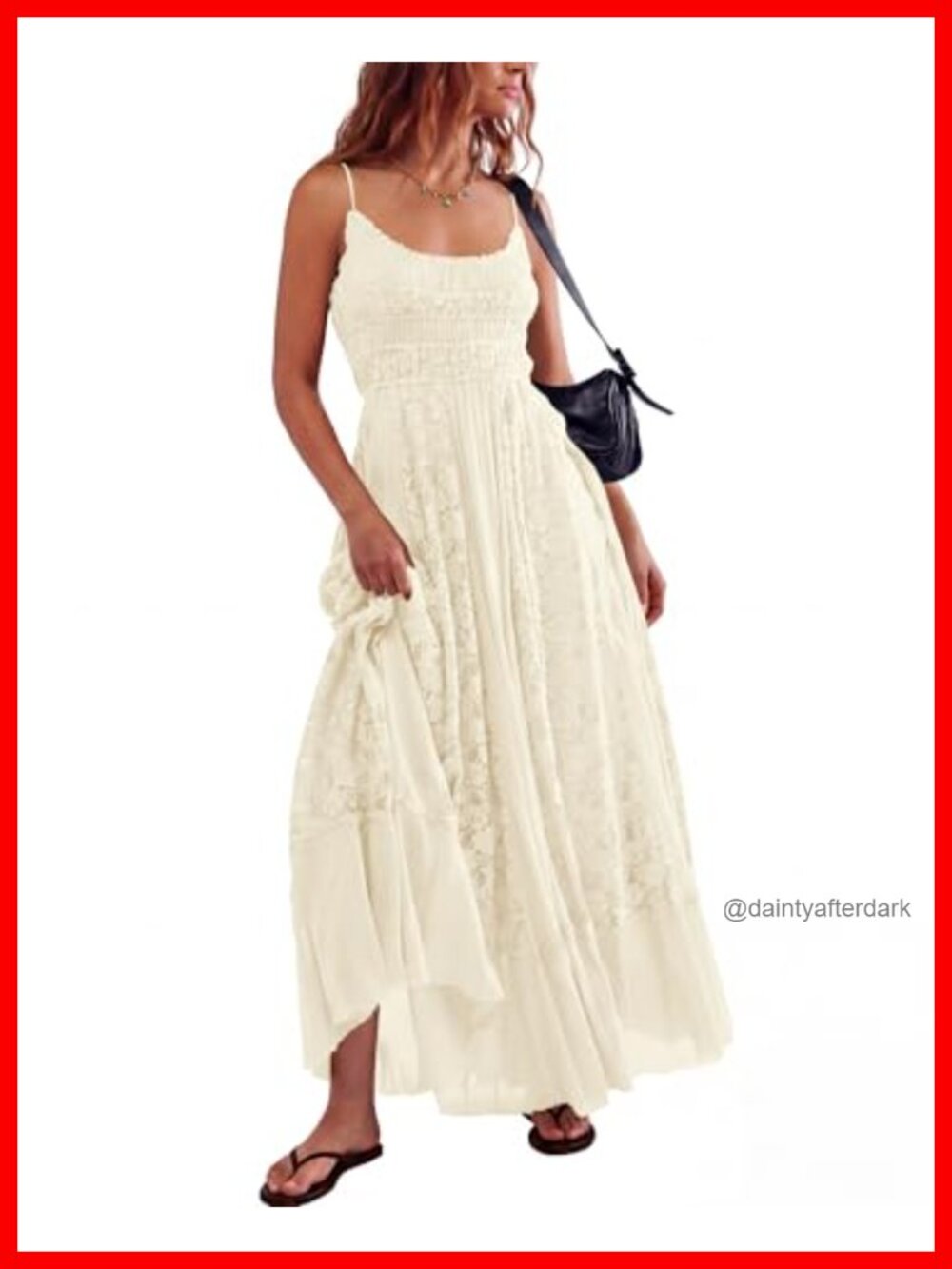 Lace Floral Embroidered Bohemian Maxi Dress Flowy A Line Beach Long Dress